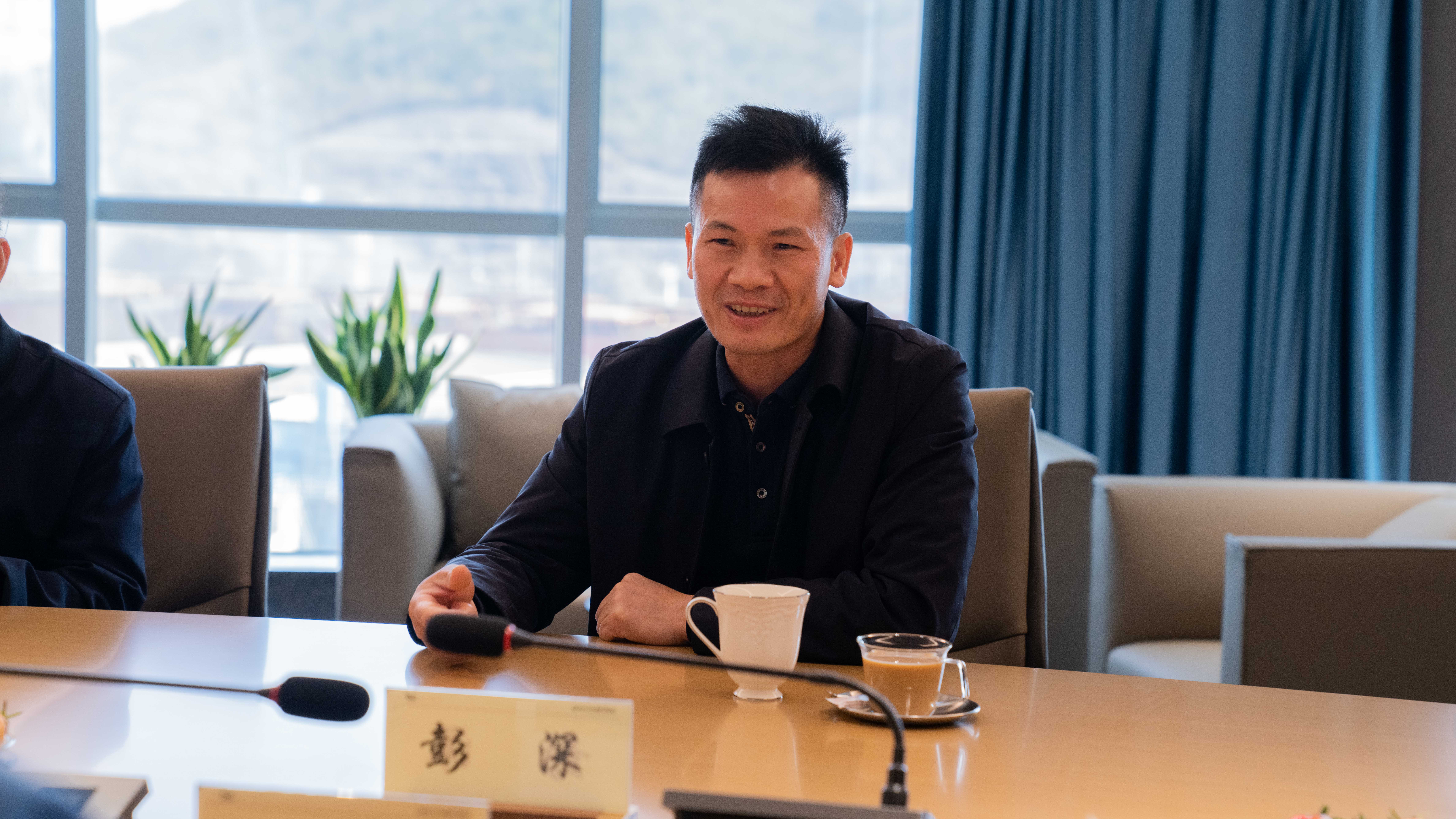 达源国际船务有限公司总司理彭深一行莅临我司考察指导_环球360