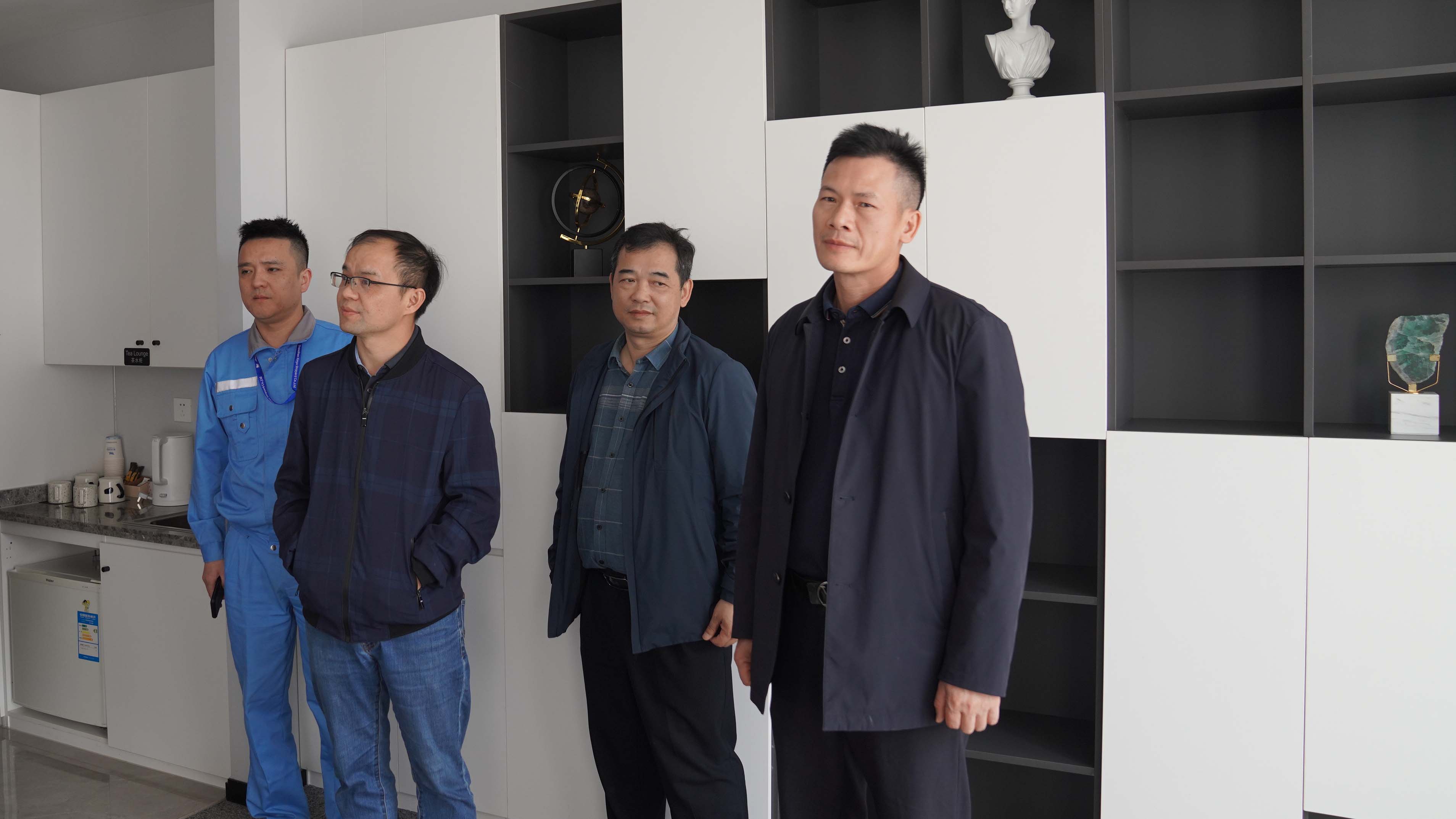 达源国际船务有限公司总司理彭深一行莅临我司考察指导_环球360